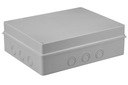 POVRCHOVÝ HERMETICKÝ BOX IP65 380x300x120mm PAWBOL S-BOX 716 GREY