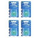 4 x ÚSTNA B DENTAL Flosser SATIN FLOSS MINT 25m