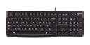 LOGITECH Logitech K120 káblová klávesnica čierna