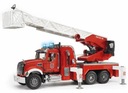 Bruder 02821 Mack Fire Department Extendable Ladder Water Container Sounds