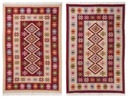 KOBEREC KILIM ROMBY bordový 60x120