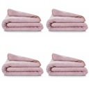 4x uterák 50x90 Euro Col. Amy 22 - 380 g/m2 Prášok