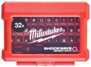 Sada rázových vĺn MILWAUKEE 32 + bit