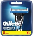 8 x Gillette Mach3 Turbo Blades Náplne k nožom Original