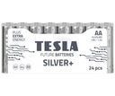 Alkalická batéria LR6 TESLA SILVER+ F24 1,5V