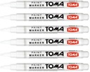 TOMA OIL MARKER TO-441 marker WHITE x 6