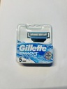 Náhradné žiletky pre holiaci strojček Gillette Mach 3 START, 5 ks