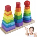 MELISSA N DOUG GEOMETRICKÉ HÁDANKA 3 VEŽE 18m+