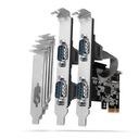 PCEA-S4N PCIe radič 4x sériový port a