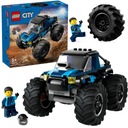 Lego City 60402 Blue Monster Truck Terénne vozidlo s veľkými kolesami