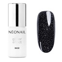 slay 9600-7 Glitter Effect Base Black Shine NeoNail