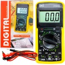 Digitálny multimeter prúdový merač Odpor napätia