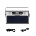 KUCHYNSKÉ RÁDIO FM BLUETOOTH MANTA IBIZA USB ALARM