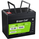 LiFePO4 lítiová batéria 12,8V 50Ah BMS Green Cell pre obytný vozík LIGHT