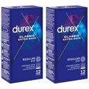 Durex Extra Safe kondómy super silné, dodatočne lubrikované, 24 ks.