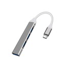 ADAPTÉR Slim HUB USB-C 4xUSB 3.0