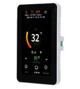 Termostat 16A WiFi dotykový 4,3'' LCD V Black TUYA