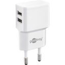 Goobay Dual USB nabíjačka 44952 2,4 A, 2 USB 2.0 fem