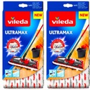 2 x VILEDA ULTRAMAX MOPA VLOŽKA Ultramat TURBO 2v1