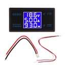 DC 0-50V 5A 250W Voltmeter Ampérmeter Wattmeter