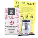 Yerba Mate Set TO START Cruz de Malta Elaborada Palo Santo bombilla 500g