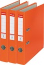 ESSELTE EKO BINDER A4 50MM ÚZKÝ ORANŽOVÝ x3