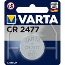 VARTA lítiová batéria CR2477 1 ks. LÍTIOVÝ blister