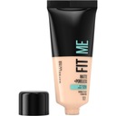 Maybelline Fit Me Mattifying Face Foundation s Clay 101 True Ivory