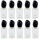 Fľaša na parfum s rozprašovačom Flacon Si Black 10x30ml