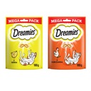 DREAMIES Pre mačací syr + kura 2*180g Mega balenie