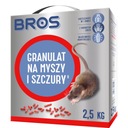 BROS granule pre myši a potkany 2,5KG