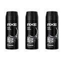 AX Set Deodorant pre mužov čierny sprej 150ml x3