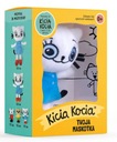 Mačka MASKO - MASKOT MASKOT V KRABIČKE, cca 17 cm - HRAČKA NA MAJTENIE