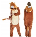 LION ONESIE DISSUIT KIGURUMI PYŽAMOVÉ TEPÁLKY M