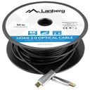 Lanberg v2.0 Premium High optický kábel HDMI 50m