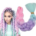 Farby syntetických vrkočov OMBRE EXTENSION BRAIDS AS3-49