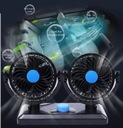 VENTILÁTOR DO AUTO, ĽAHŠÍ SVETLÁ VENTILÁTOR, 12V