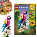 LEGO CREATOR EXOTICKÝ RUŽOVÝ PARROT 3v1 31144