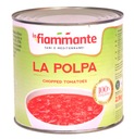 Pelati paradajky, rezané 2,5 kg (1,5 kg) La Fiammante