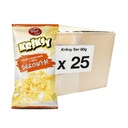 25x Kriksy chipsy so zníženým obsahom soli Syr 60g