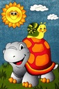 Detský koberec 160x230 Koloreo Happy Turtle