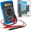 MULTIMETER ELETRONICKÝ MERAČ PRÚDU, DIGITÁLNY LCD S UNIVERZÁLNYM BUZÉROM