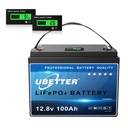 Ubetter batéria (Li-Ion) 12,8 V 100 Ah off-grid power banka s BMS