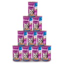 WHISKAS mokré krmivo pre mačky s tuniakom v želé, plechovka 12x400 g