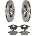 DISK + DESTIČKY PREDNÉ AUDI A6 C5 VW PASSAT B5 288MM