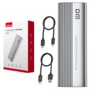 POUZDRO ADAPTÉRA SSD ČÍTAČKA M2 M.2 NVME USB C 3.1