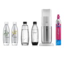 SodaStream DUO WHITE + 2x FĽAŠA FUSE PLANTS 1L