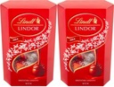 Lindt Lindor čokoládový mliečny kornút x2