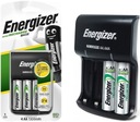 ENERGIZER Základná nabíjačka batérií AAA R3 AA R6 + 4x AA batérie 1300mAh