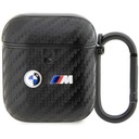 BMW BMA2WMPUCA2 pre AirPods 1/2 kryt black/black Carbon Double Metal Logo